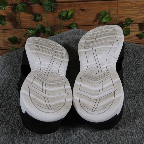 Easy Spirit Traciee 2 Womens 7.5 Black Fabric Comfort Slide Walking Sandals - Picture 6 of 7